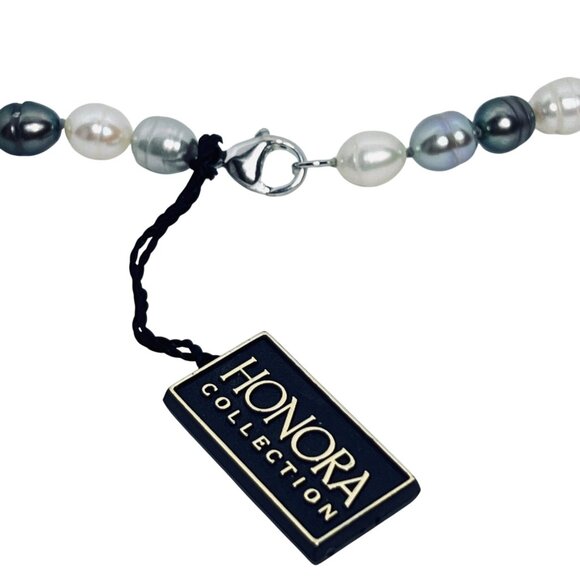 Honora Multi Colored Graduated Cultured Freshwater Pearl Necklace 20" (6032-1-2) - Picture 8 of 10